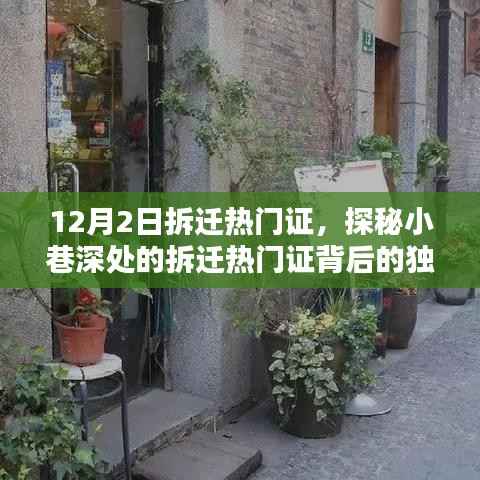 探秘拆迁热门证背后的独特小店,拆迁记之巷深小店揭秘