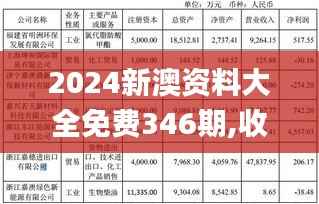 2024新澳资料大全免费346期,收益解析说明_进阶版10.479