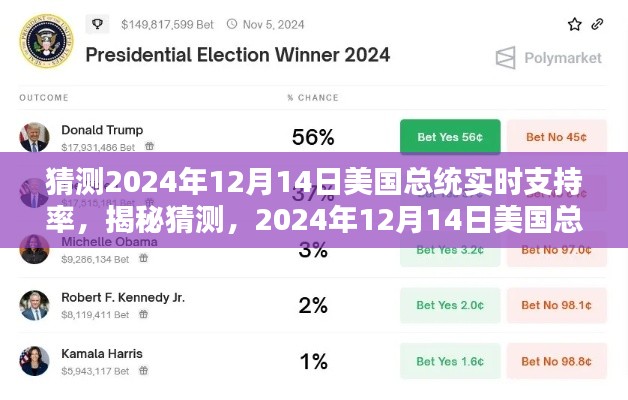 揭秘猜测，分析预测2024年12月14日美国总统实时支持率走势及预测分析