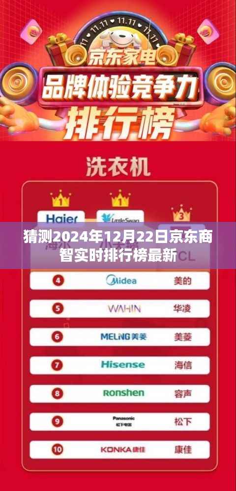 京东商智实时排行榜最新预测,2024年12月22日动态分析